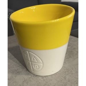 Starbucks 2012 Bone China TAZO Slanted 8oz Tea Cup/Mug